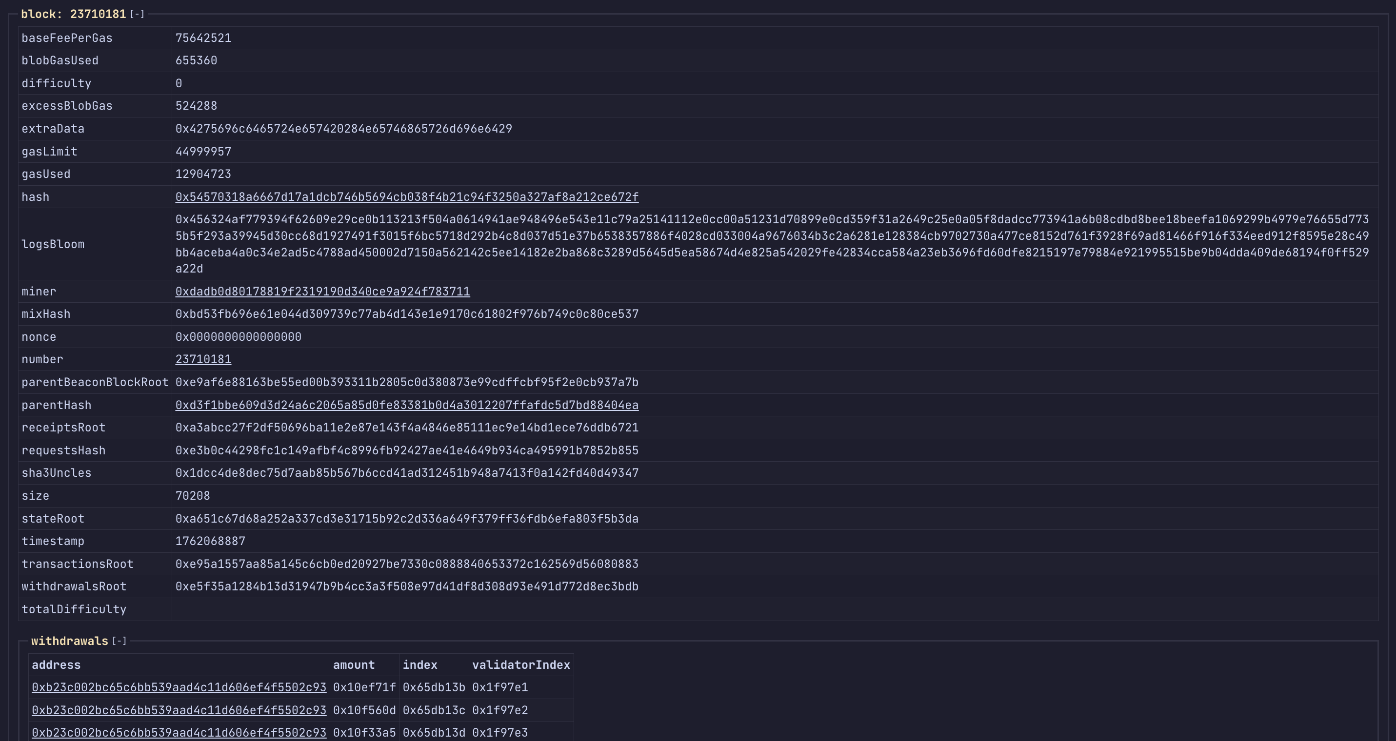 chainkit sample block